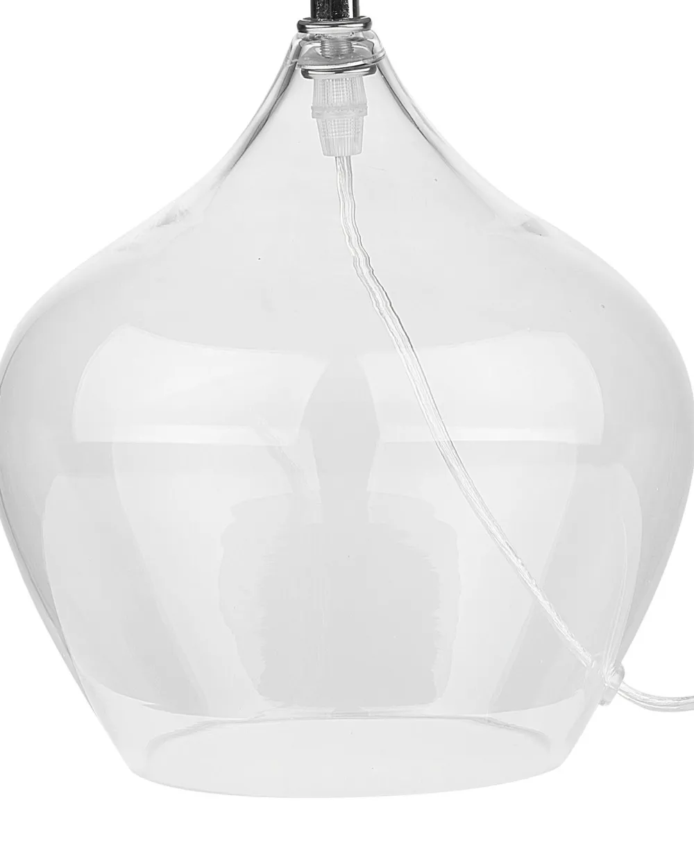 New Beliani Poytavalaisin Lasi Kirkas/Musta Osum