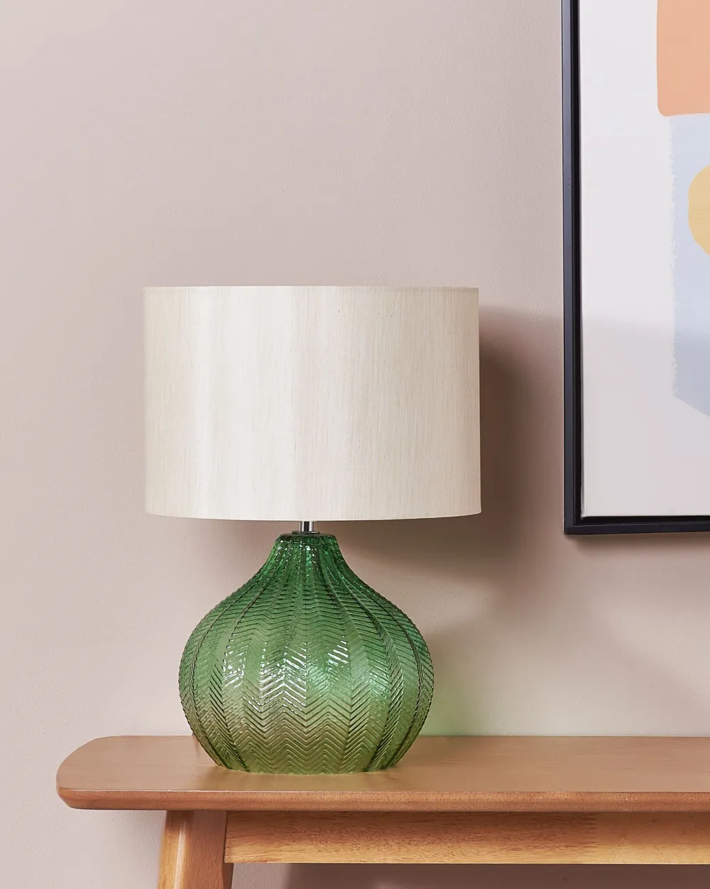 Sale Beliani Poytavalaisin Lasi Vihrea Keila