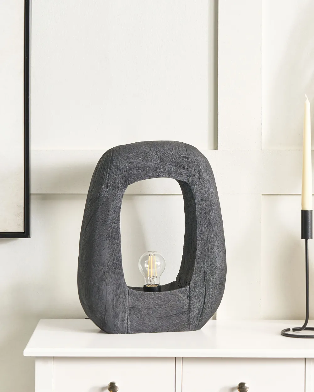 Flash Sale Beliani Poytavalaisin Mangopuu Musta Ajay