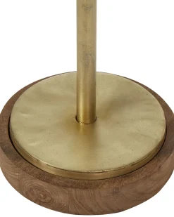 Valaisimet<Beliani Poytavalaisin Mangopuu Tumma Puu/Messinki Sabari