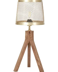 Clearance Beliani Poytavalaisin Mangopuu Tumma Puu/Messinki Beki