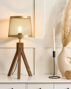 Clearance Beliani Poytavalaisin Mangopuu Tumma Puu/Messinki Beki