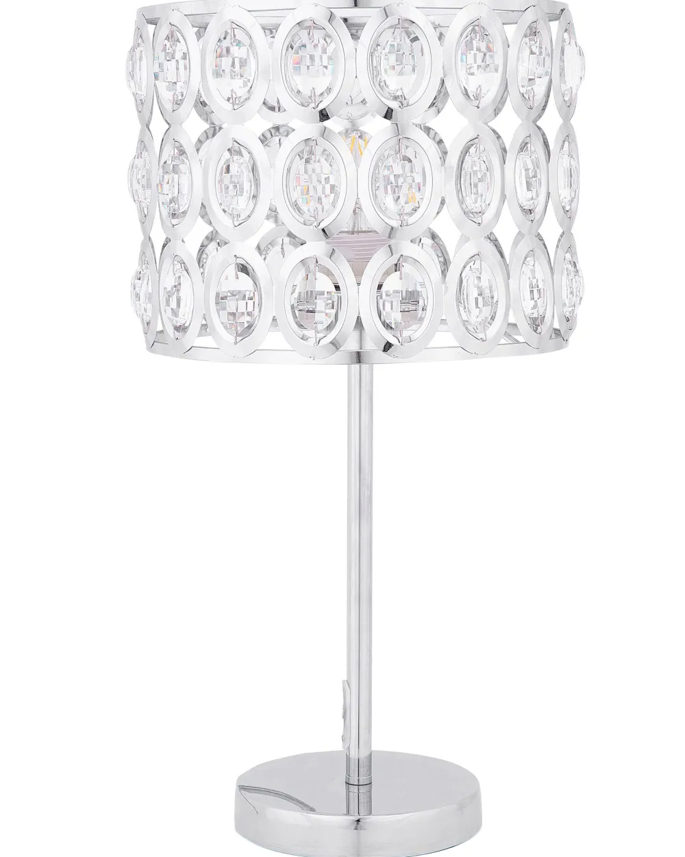 Valaisimet<Beliani Poytavalaisin Metalli Hopea Tenna