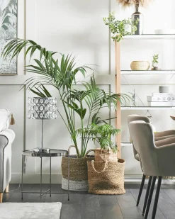 Valaisimet<Beliani Poytavalaisin Metalli Hopea Tenna