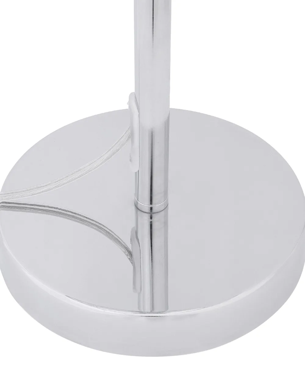 Valaisimet<Beliani Poytavalaisin Metalli Hopea Tenna