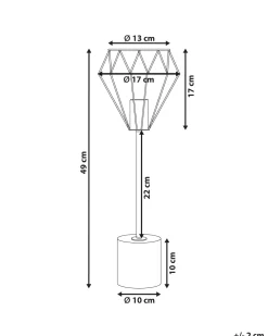 Shop Beliani Poytavalaisin Metalli Iso Messinki Mooni