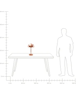 Best Sale Beliani Poytavalaisin Metalli Kupari Senette