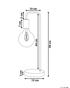 Valaisimet<Beliani Poytavalaisin Metalli Kupari Savena