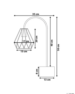 Valaisimet<Beliani Poytavalaisin Metalli Kupari Mooni
