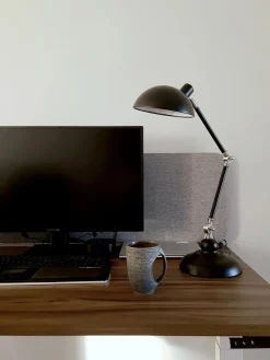 Valaisimet<Beliani Poytavalaisin Metalli Musta Meramec