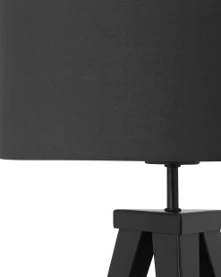 Valaisimet<Beliani Poytavalaisin Metalli Musta Stiletto