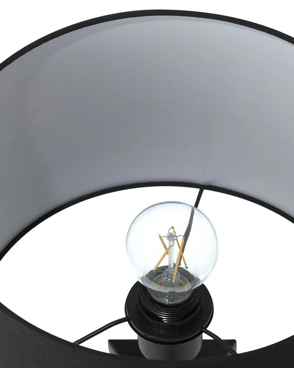 Valaisimet<Beliani Poytavalaisin Metalli Musta Stiletto