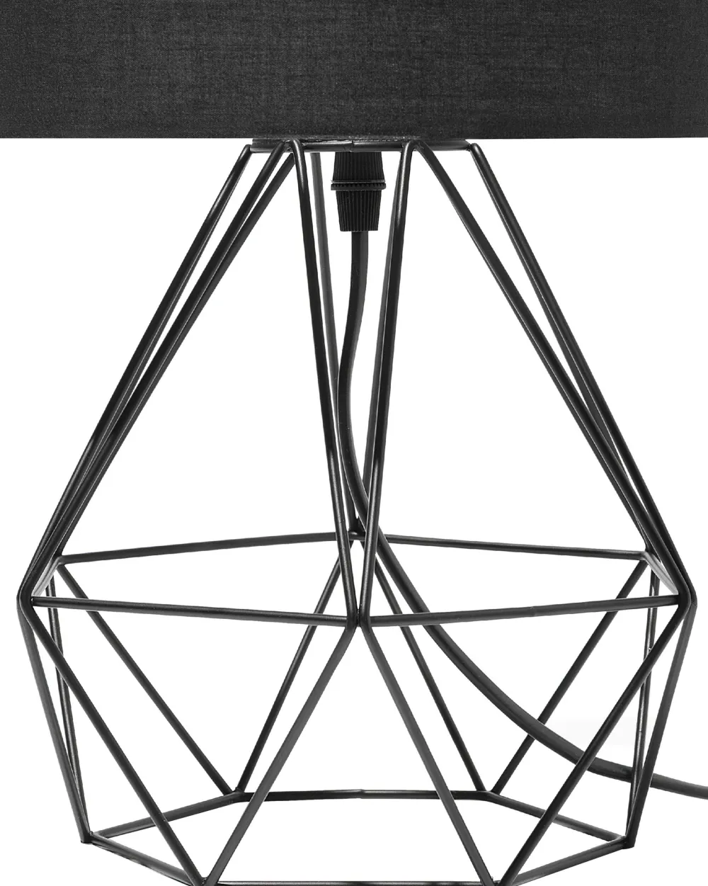 Valaisimet<Beliani Poytavalaisin Metalli Musta Maroni