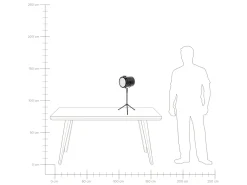 Cheap Beliani Poytavalaisin Metalli Musta Henares