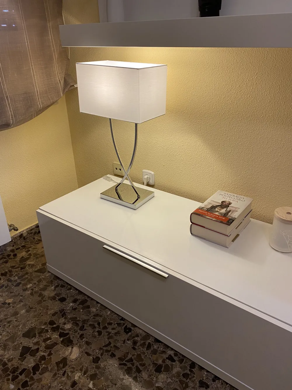 Valaisimet<Beliani Poytavalaisin Metalli Valkoinen/Kulta Yasuni