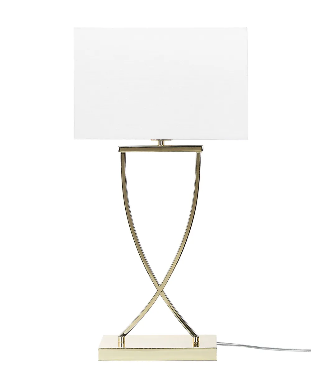 Valaisimet<Beliani Poytavalaisin Metalli Valkoinen/Kulta Yasuni