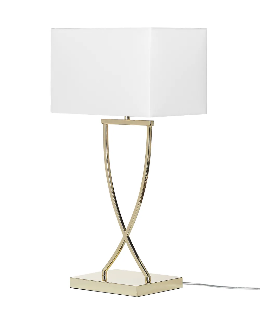 Valaisimet<Beliani Poytavalaisin Metalli Valkoinen/Kulta Yasuni