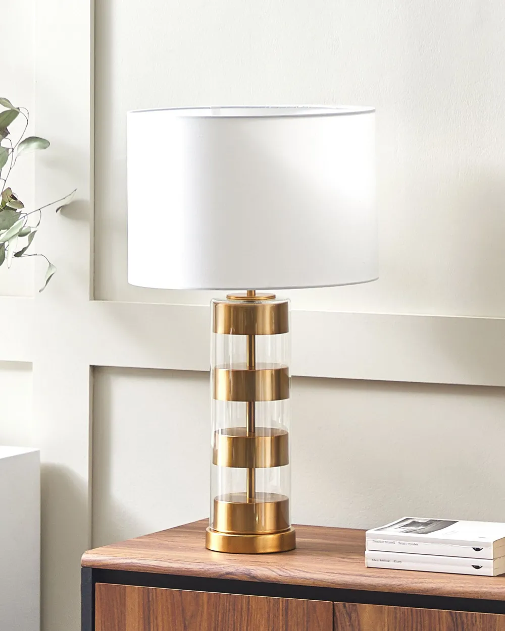 Valaisimet<Beliani Poytavalaisin Metalli Valkoinen/Kulta Beatton