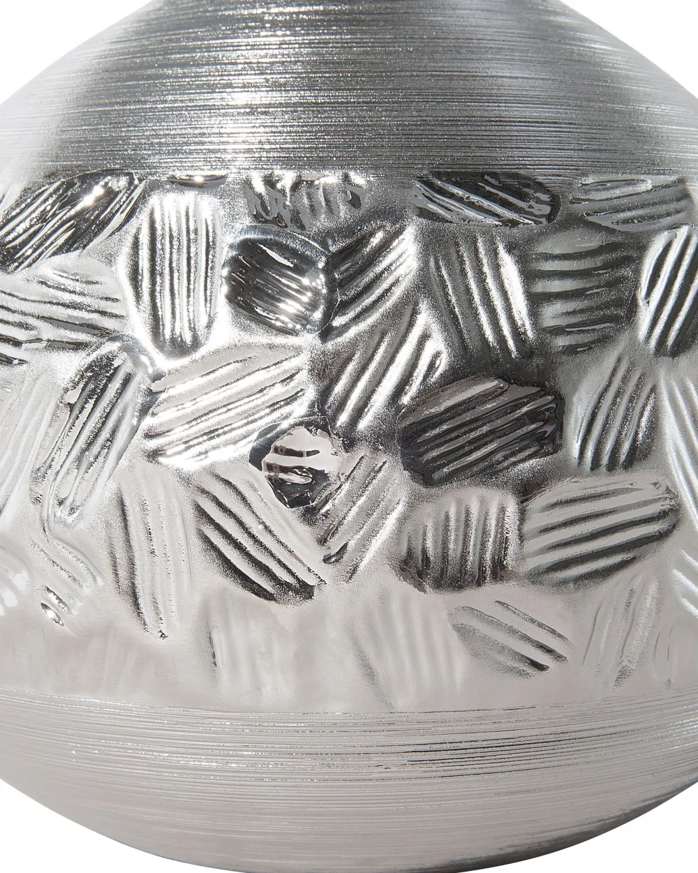 Valaisimet<Beliani Poytavalaisin Posliini Hopea Yakima