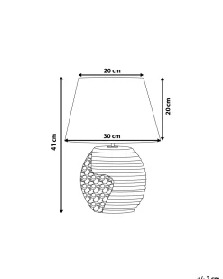 Flash Sale Beliani Poytavalaisin Posliini Musta/Hopea Esla