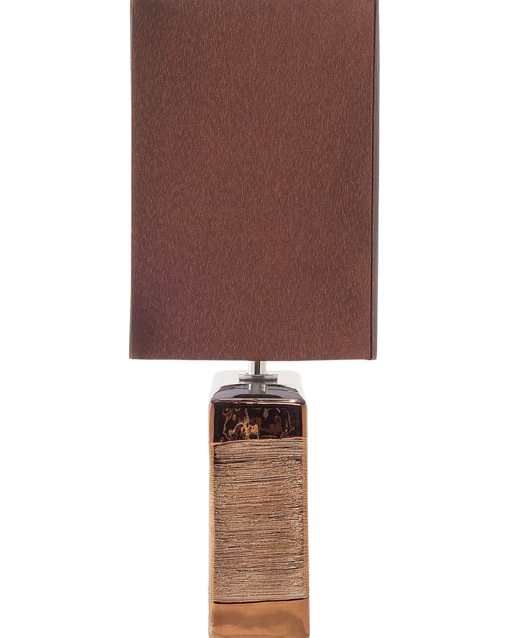 Valaisimet<Beliani Poytavalaisin Posliini Ruskea Onyx