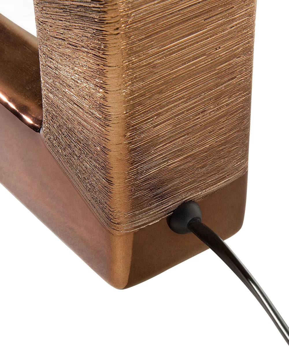 Valaisimet<Beliani Poytavalaisin Posliini Ruskea Onyx