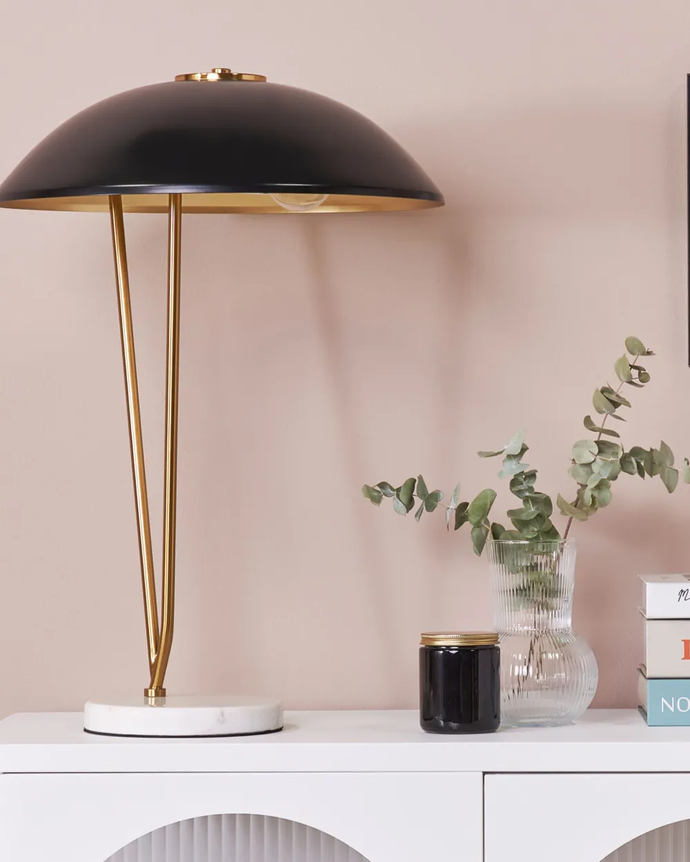 Valaisimet<Beliani Poytavalaisin Rauta Musta/Kulta Danto