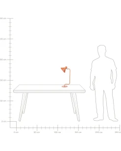 Valaisimet<Beliani Poytavalaisin Rauta Oranssi Rimava