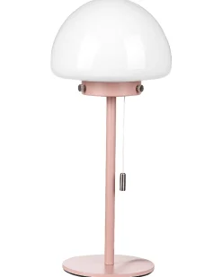 Valaisimet<Beliani Poytavalaisin Rauta Vaaleanpunainen Moruga