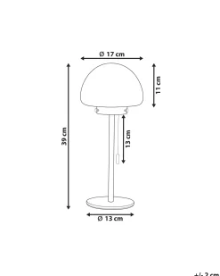 Valaisimet<Beliani Poytavalaisin Rauta Vaaleanpunainen Moruga
