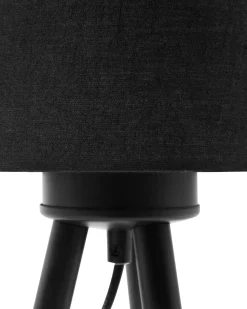 Best Sale Beliani Poytavalaisin Saarni Musta 2 Kpl Tobol