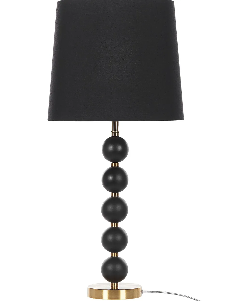 Valaisimet<Beliani Poytavalaisin Teras Musta/Kulta Assonet