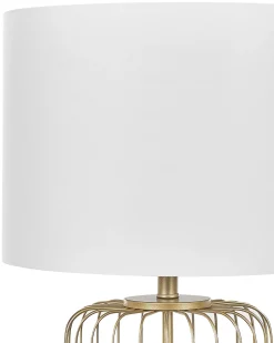 Cheap Beliani Poytavalaisin Teras Valkoinen/Kulta Thouet