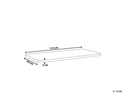 Online Beliani Punainen Pehmuste Puutarhapenkkiin 112 X 54 Cm Vivara