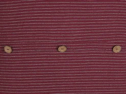 Tekstiilit<Beliani Punainen Raidallinen Kangas Koristetyyny 45 X 45 Cm Campanula