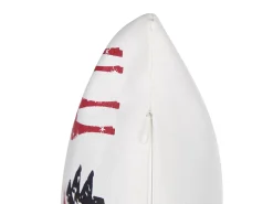 Tekstiilit<Beliani Punavalkoinen 2 Kpl Koristetyynysetti 45 X 45 Cm Robbie