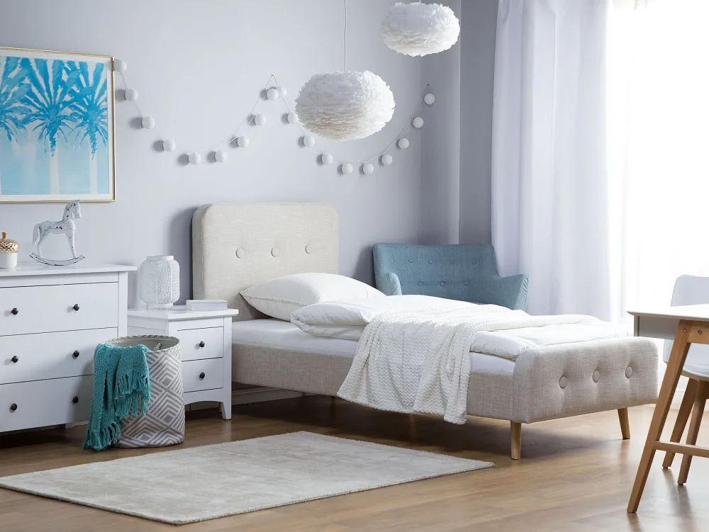 Lastenhuone<Beliani Pussijousitettu Patja Keskikova 90 X 200 Cm Splendour