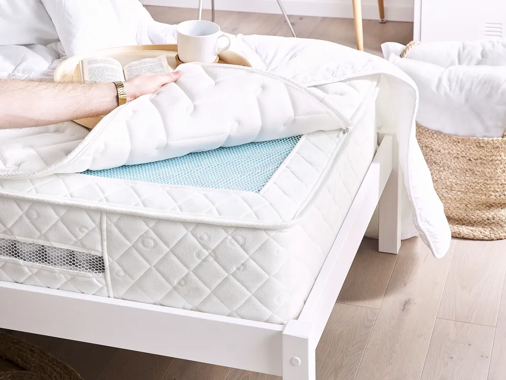 Lastenhuone<Beliani Pussijousitettu Patja Keskikova 90 X 200 Cm Glory