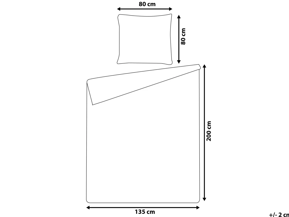 Best Beliani Pussilakanasetti Satiinipuuvillaa 135 X 200 Cm Beige Avondale