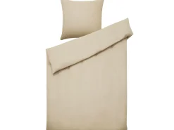 Best Beliani Pussilakanasetti Satiinipuuvillaa 135 X 200 Cm Beige Avondale