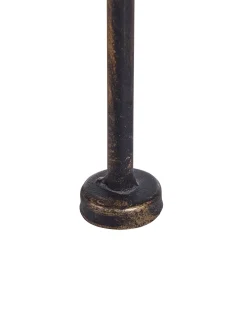 Outlet Beliani Puutarhahylly Musta Metalli Isernia