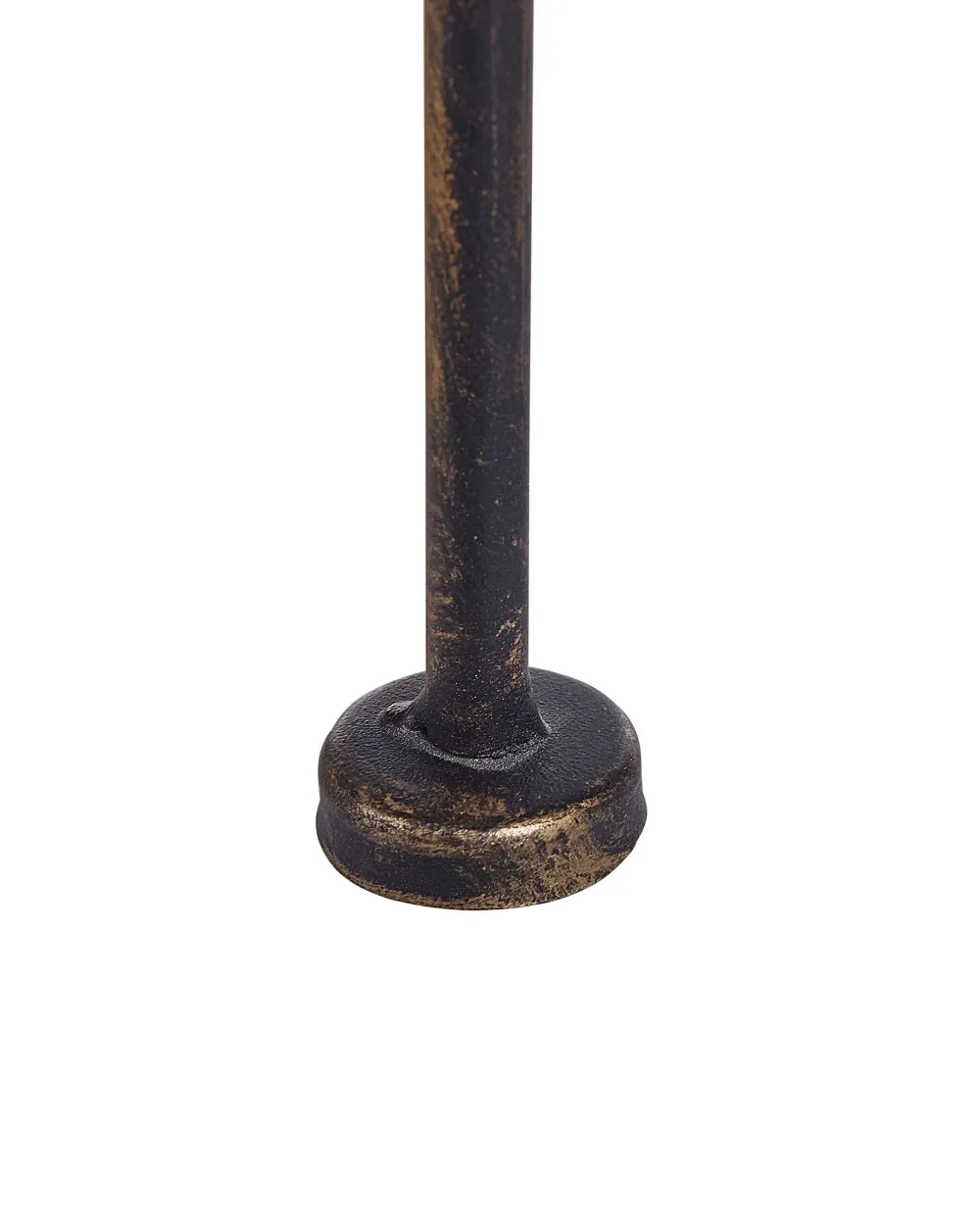 Outlet Beliani Puutarhahylly Musta Metalli Isernia