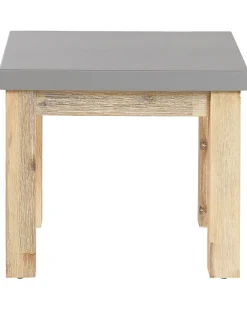 Ulkokalusteet<Beliani Puutarhajakkara Harmaa Ostuni