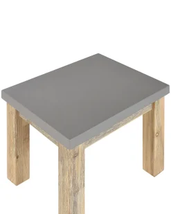 Ulkokalusteet<Beliani Puutarhajakkara Harmaa Ostuni