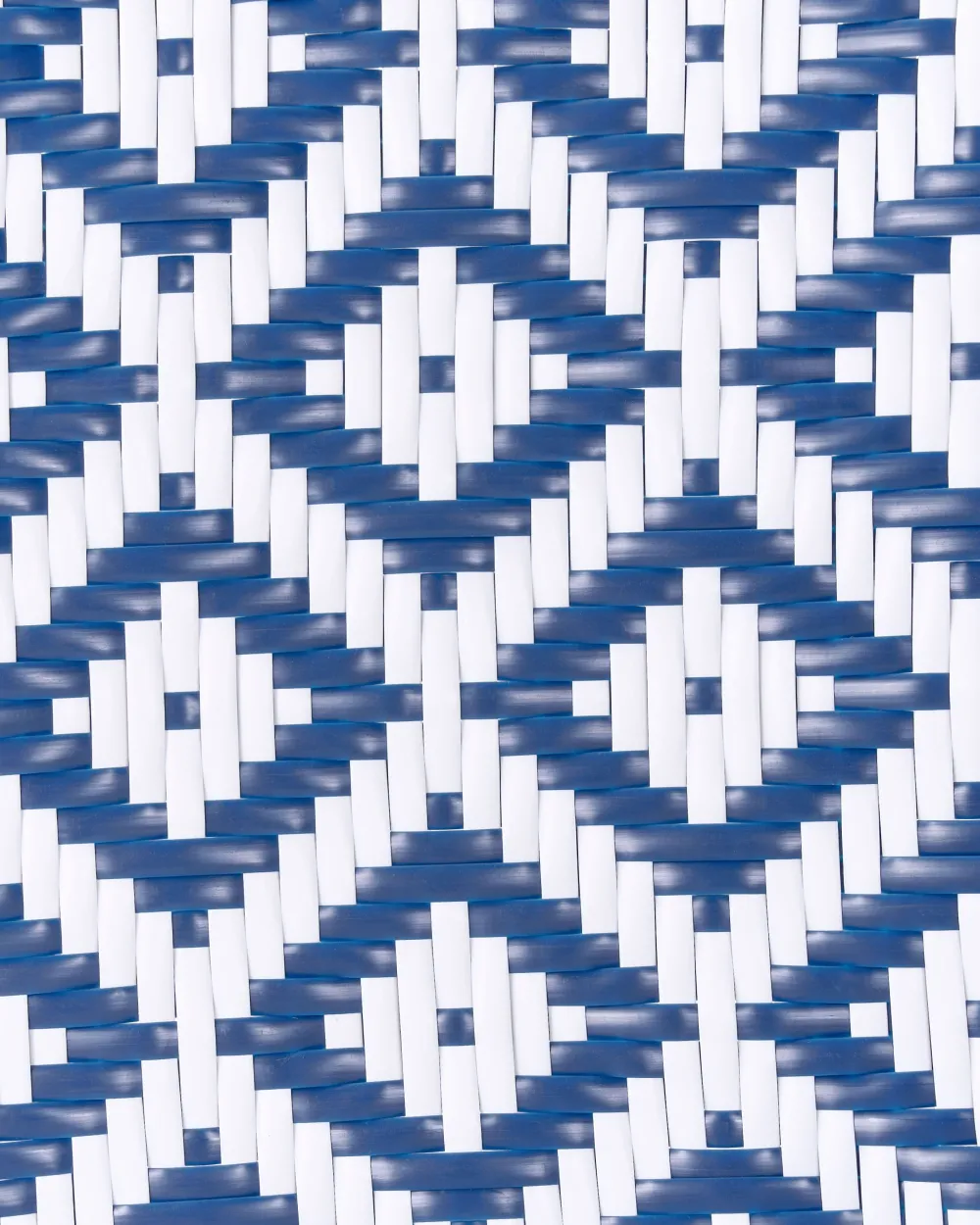 Clearance Beliani Puutarhakalustesetti 4-Istuttava Sinivalkoinen Rifreddo