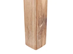 Online Beliani Puutarhakalustesetti 4-Istuttava 90 Cm Poydalla Musta/Harmaa Olbia