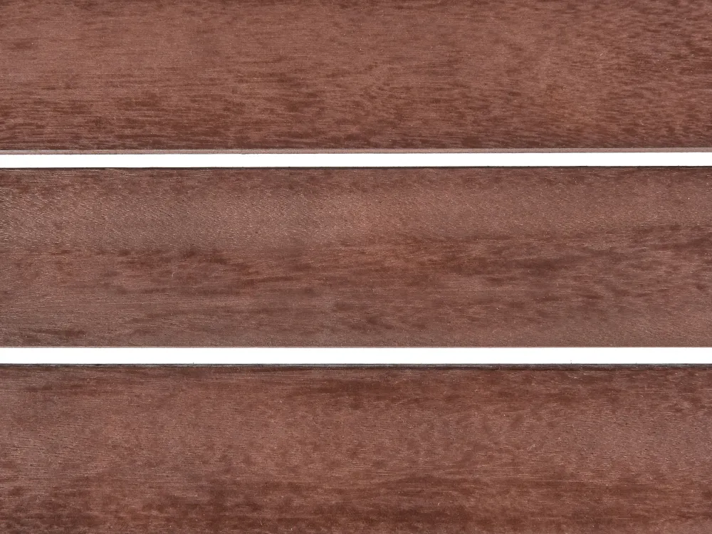 Ulkokalusteet<Beliani Puutarhapenkki 160 Cm Puinen Tummanruskea Tuscania