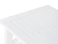 Ulkokalusteet<Beliani Puutarhapoyta Akaasia Valkoinen 100 X 55 Cm Baltic