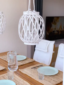 Pöydät<Beliani Puutarhapoyta Jatkettava Akaasia Vaalea Puu 160/220 X 90 Cm Java