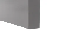 Ulkokalusteet<Beliani Puutarhapoyta Kuitusementti U-Muoto Harmaa 180 X 90 Cm Taranto